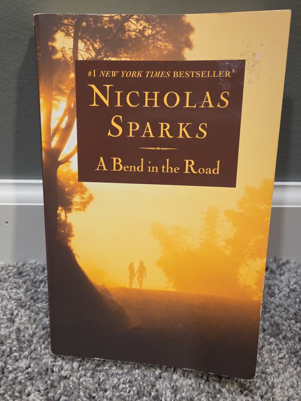 A Bend in the Road by Nicholas Sparks Paperback Book